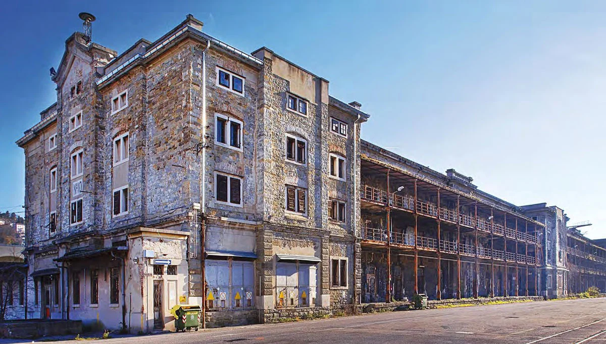 Habsburg brick warehouses in Porto Vecchio Trieste